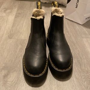 Dr. Martens 2976 Platform Faux Fur Lined
